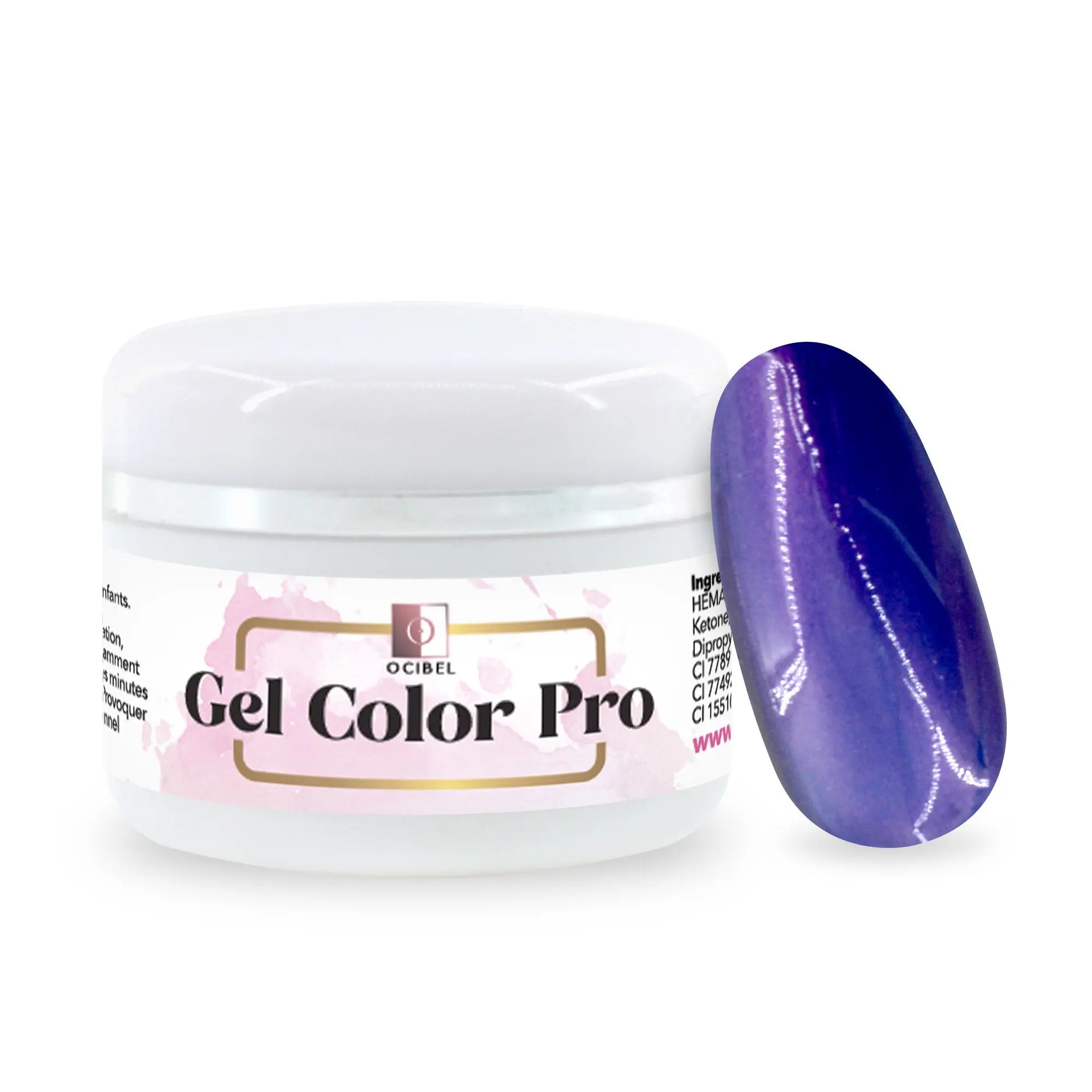 Gel Color Pro 5ml 4712 - Violet Irisé OCIBEL