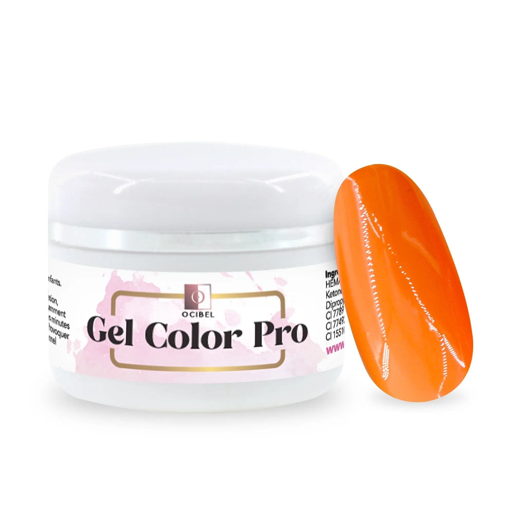 Gel Color Pro 5ml 4753 - Orange Saumoné OCIBEL