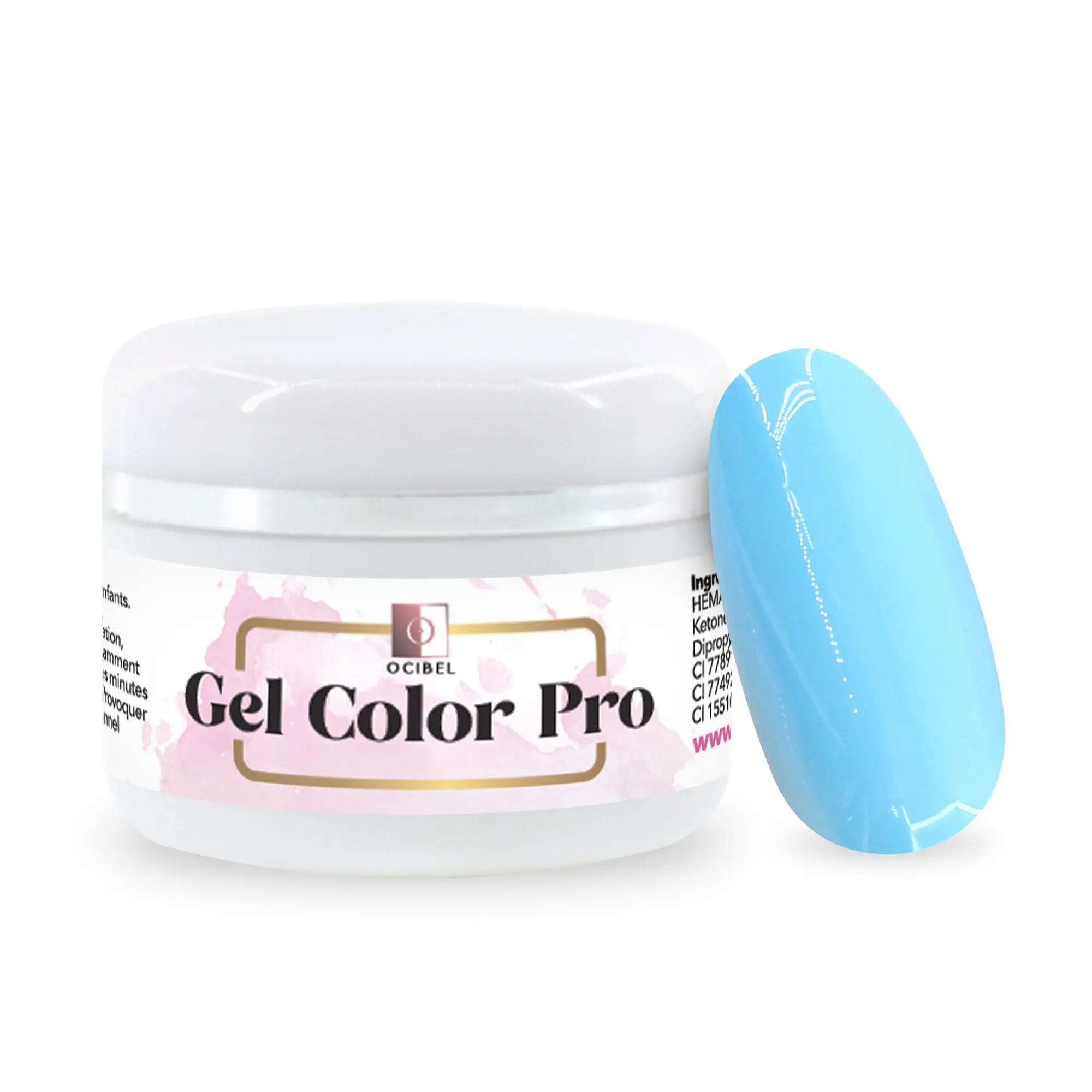 Gel Color Pro 5ml 4761 - Bleu Layette OCIBEL