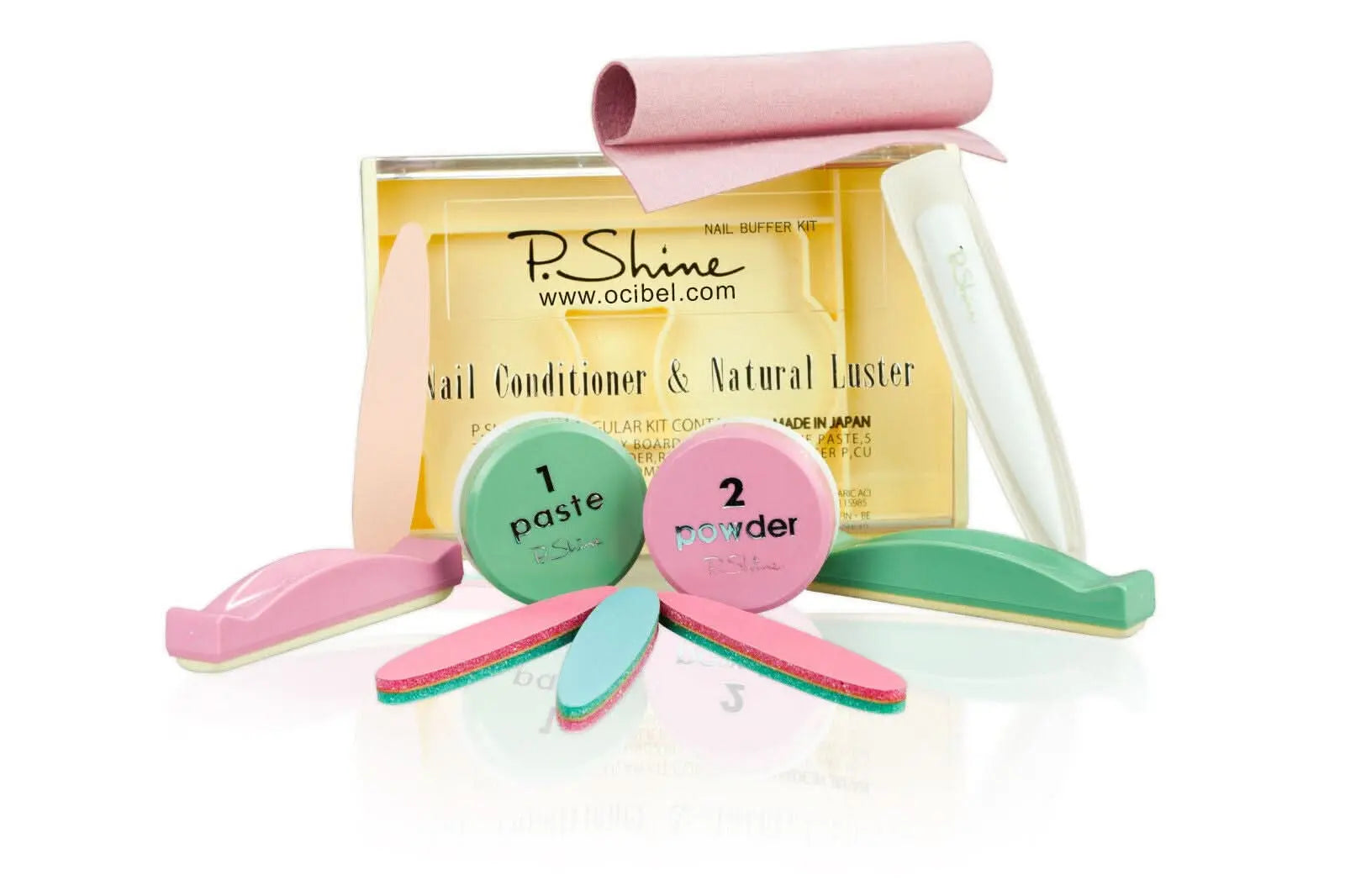 Manucure Japonaise P.Shine. Traitement hydratant et réparateur des ongles OCIBEL