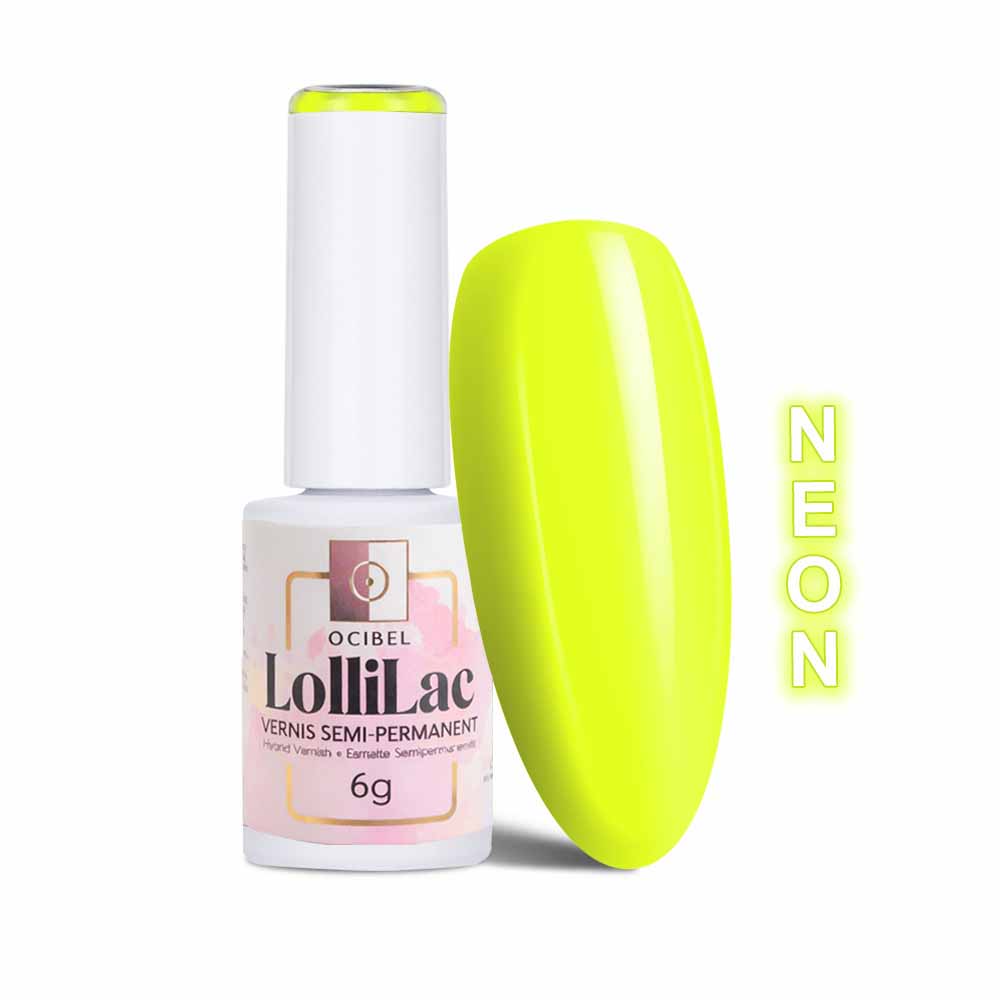 Vernis Semi Permanent UV / LED - Yellow Pop 6g OCIBEL
