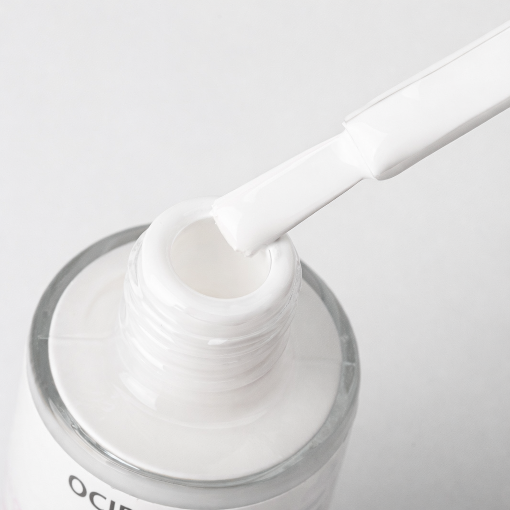 Vernis Stamping Blanc – Pigmentation Intense – Nail Art Précis – 7 ml OCIBEL