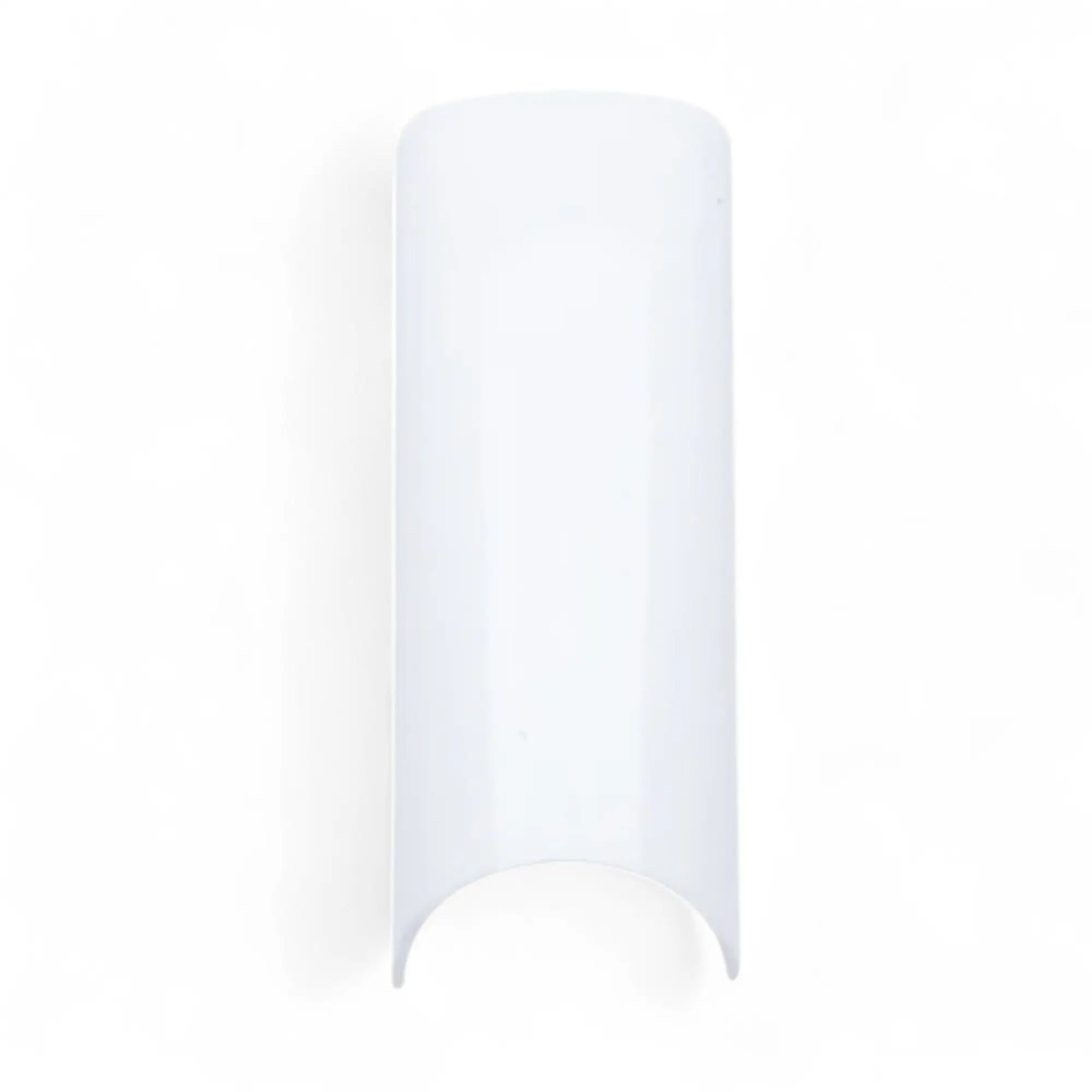 100 Capsules French Blanche Courbé Petite Encoche – 10 Tailles – Demi OCIBEL