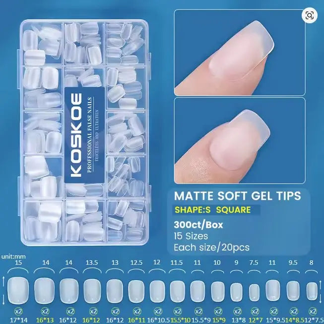 Boite de 300 Capsules Full Square XS en Plastique ABS Transparente OCIBEL