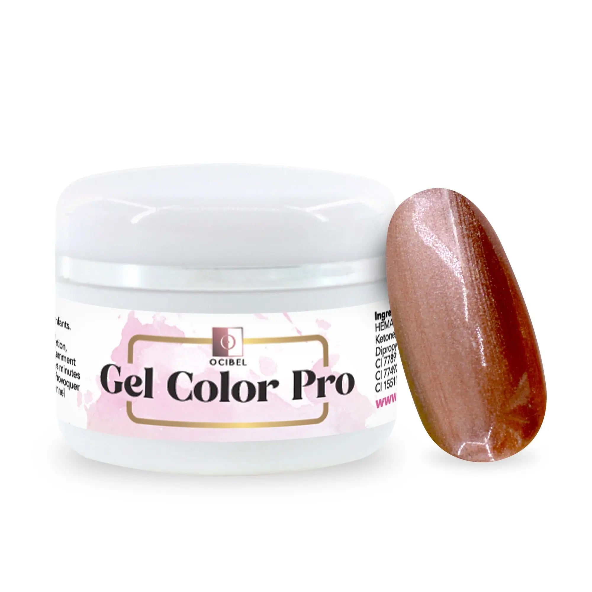 Gel Color Pro 5ml 4729 - Brun Cuivré OCIBEL