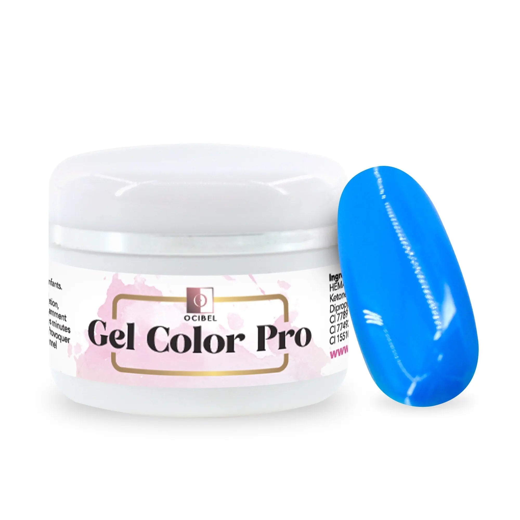 Gel Color Pro 5ml 4748 - Bleu Azur OCIBEL