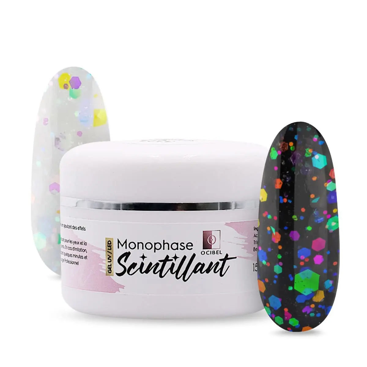 Gel Monophase 3en1 15g - Sans TPO - Scintillant N°5 OCIBEL